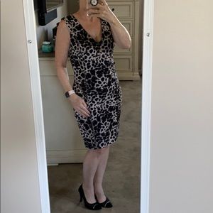 Jennifer Lopez leopard print dress